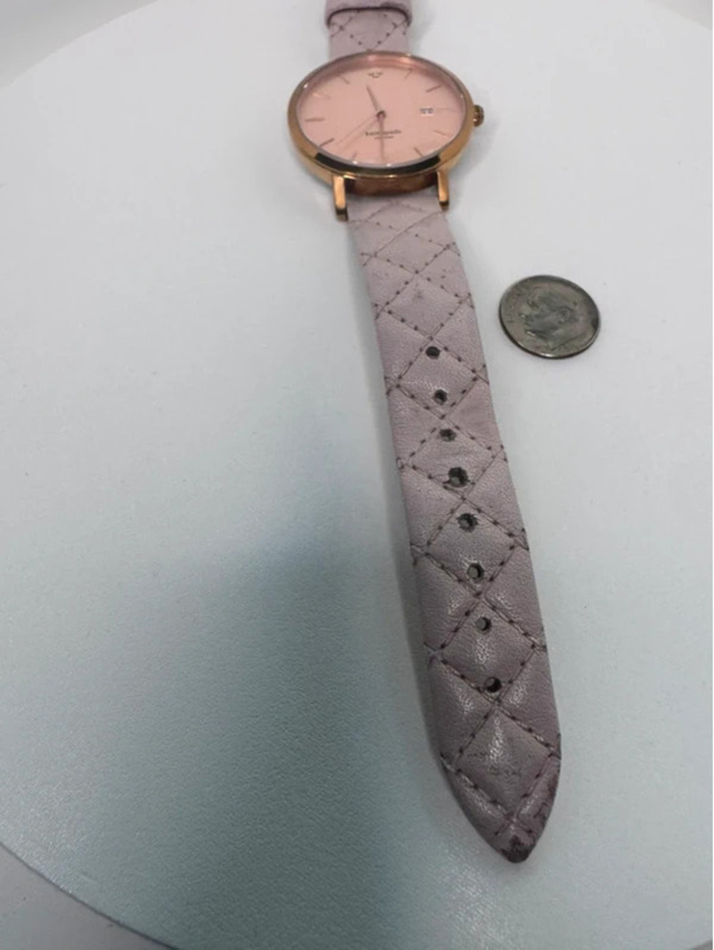Kate Spade New York watch pink quilted - Picture 5 of 11